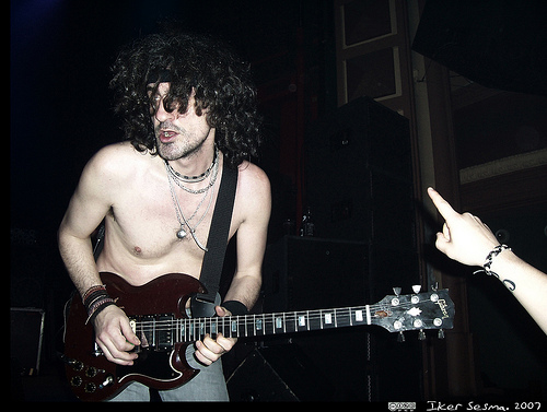 Iñaki «Uoho» en el Kafe Antzoki de Bilbo el 17 de Marzo de 2007 - Foto: giveevig