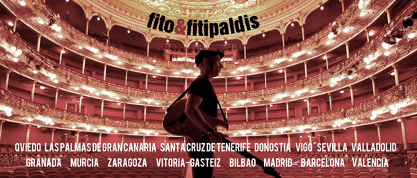 Gira de Fito por teatros y precio de las entradas