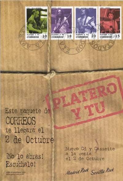 Platero y Tú anuncio publicación de 'Correos' - 2000/10/02