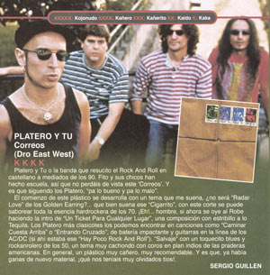 Platero y Tú crítica Correos de la revista Kerrang!