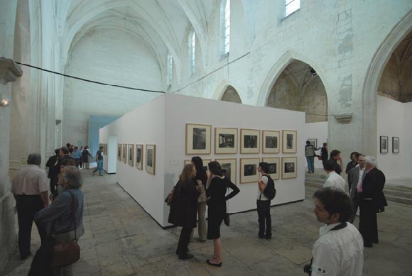 Alberto García-Alix en Arles, Francia. Año 2007 Exposición de García-Alix en Arles