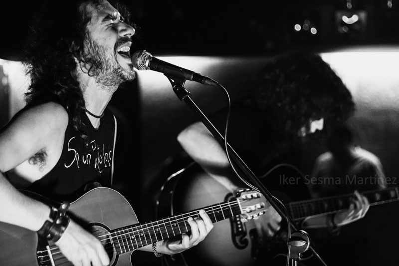 Poncho-K en la sala Edaska de Barakaldo