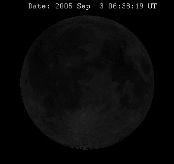 Foto de Luna nueva en Septiembre de 2005