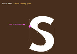 Foto de Shape Type, The letter shaping game