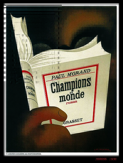 © 'Champions Du Monde' (1930) by A. M. Cassandre © 'Champions Du Monde' (1930) by A. M. Cassandre