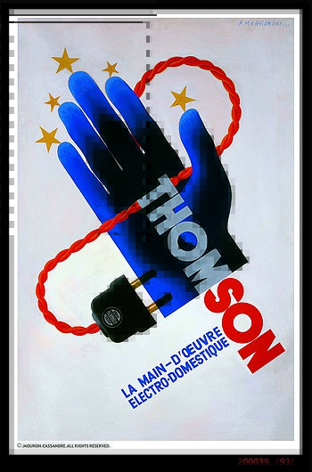 © 'Thompson' (1931) by A. M. Cassandre © 'Thompson' (1931) by A. M. Cassandre