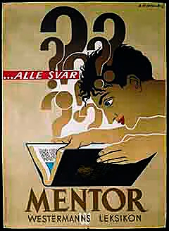 © 'MENTOR' (1949) by A. M. Cassandre © 'MENTOR' (1949) by A. M. Cassandre