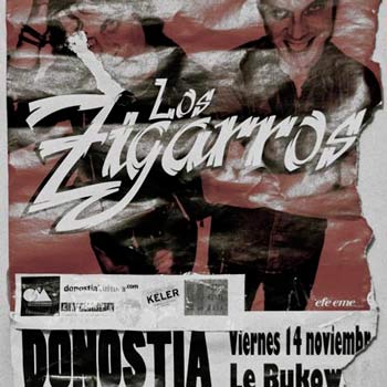 Los Zigarros: R&R en Le Bukowski (Donosti) – 2014/11/14