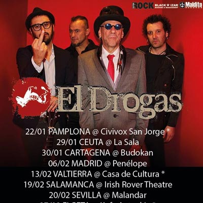 El Drogas suma nuevas fechas a su gira de 2016