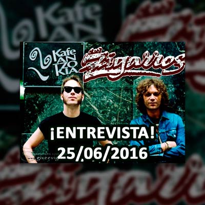 Entrevista con Los Zigarros previa a su concierto en el Antzoki de Bilbao