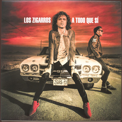 portada del disco 'A todo que sí' de Los Zigarros