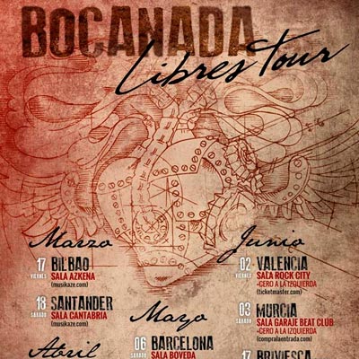 En 2017 nuevo disco y gira de Bocanada