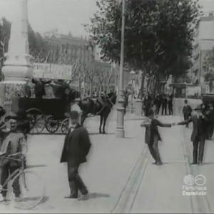 ‘Barcelona en Tranvía’ – Ricardo de Baños (1908)